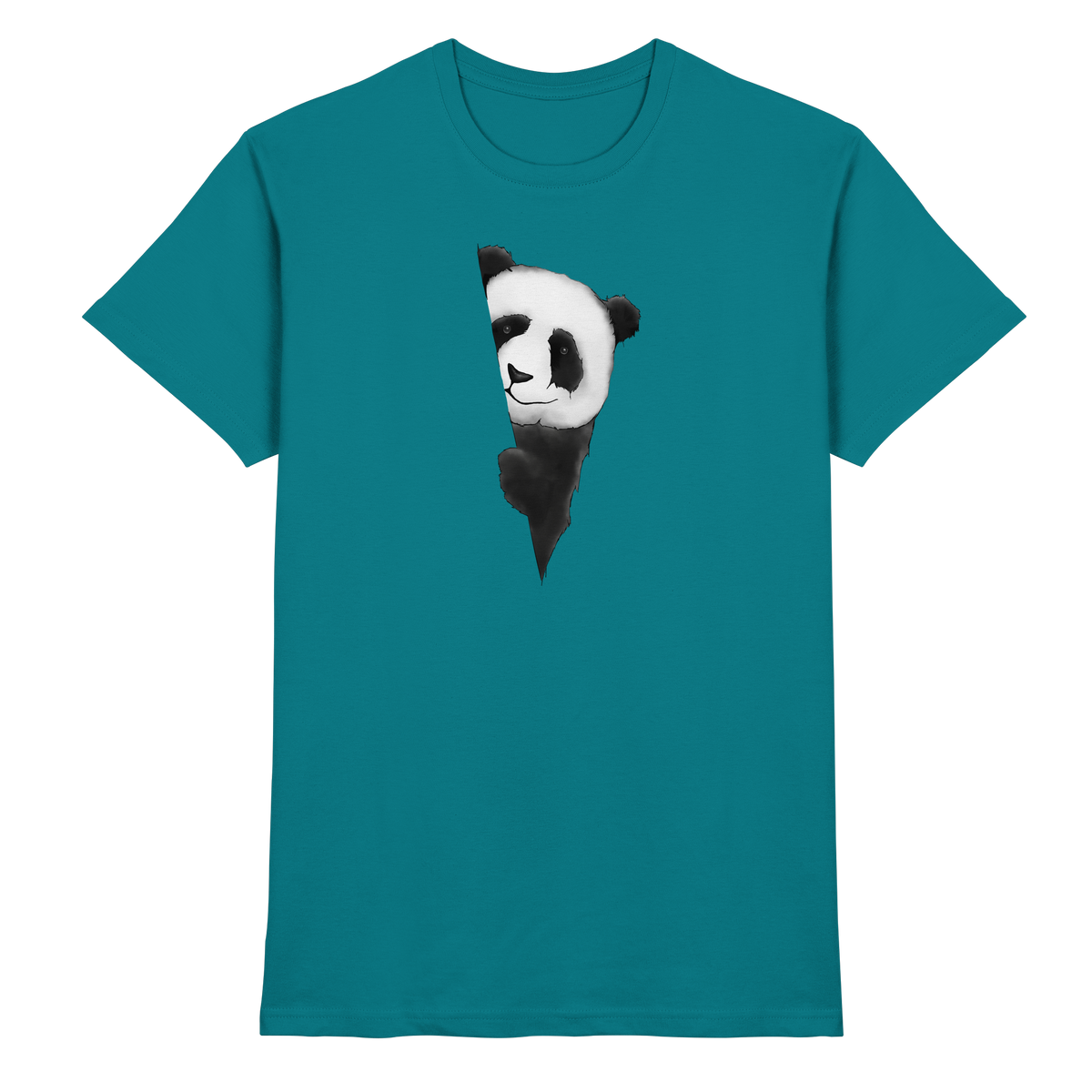 Panda Bär Illustration - Premium Shirt