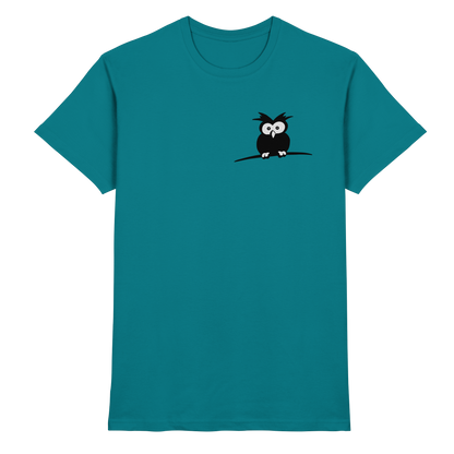 Kleine struppige Eule - Premium Shirt