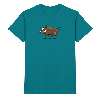 sauwildes Wildschwein | Wildsau  - Premium Shirt