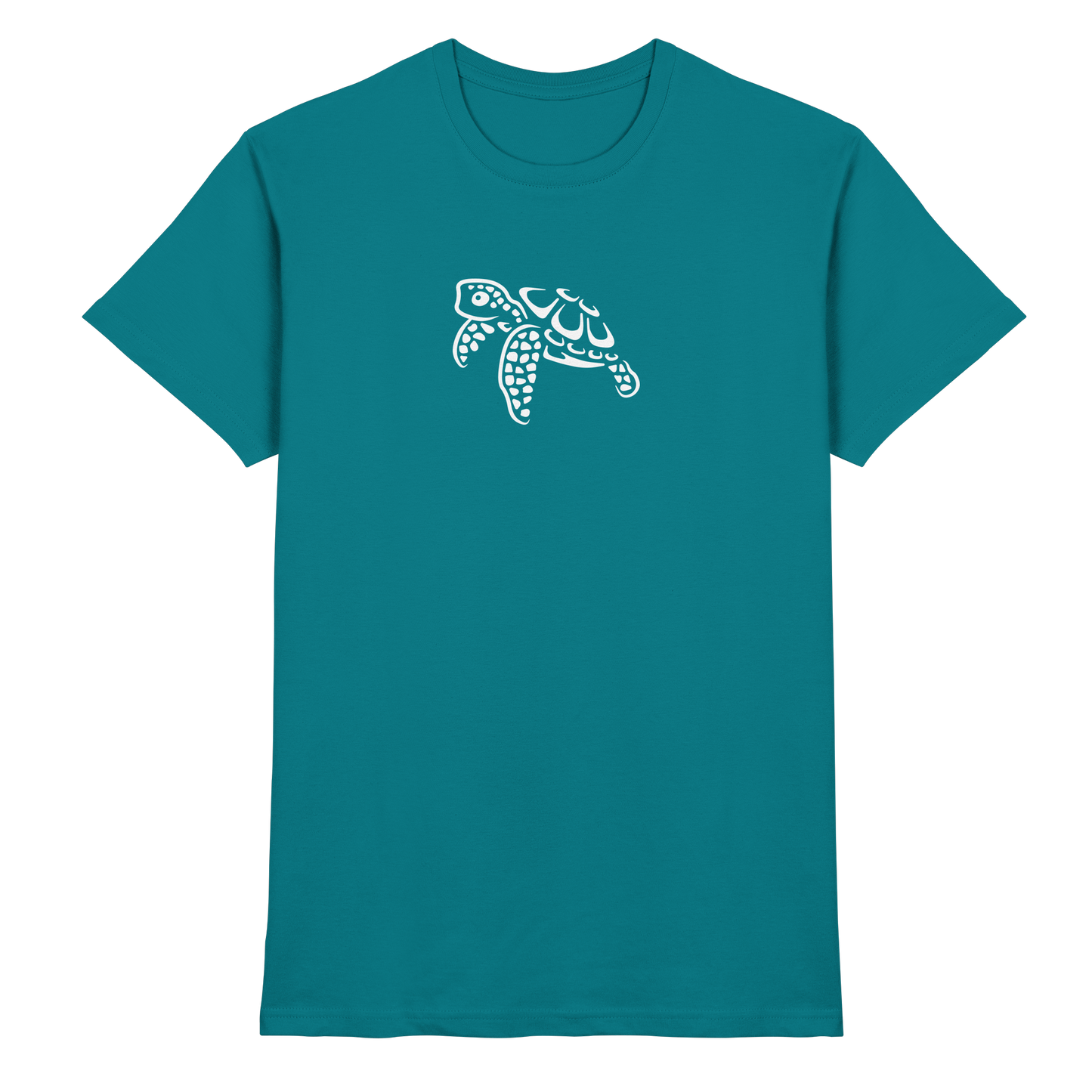 schwimmende Meeres-Schildkröte - Premium Shirt