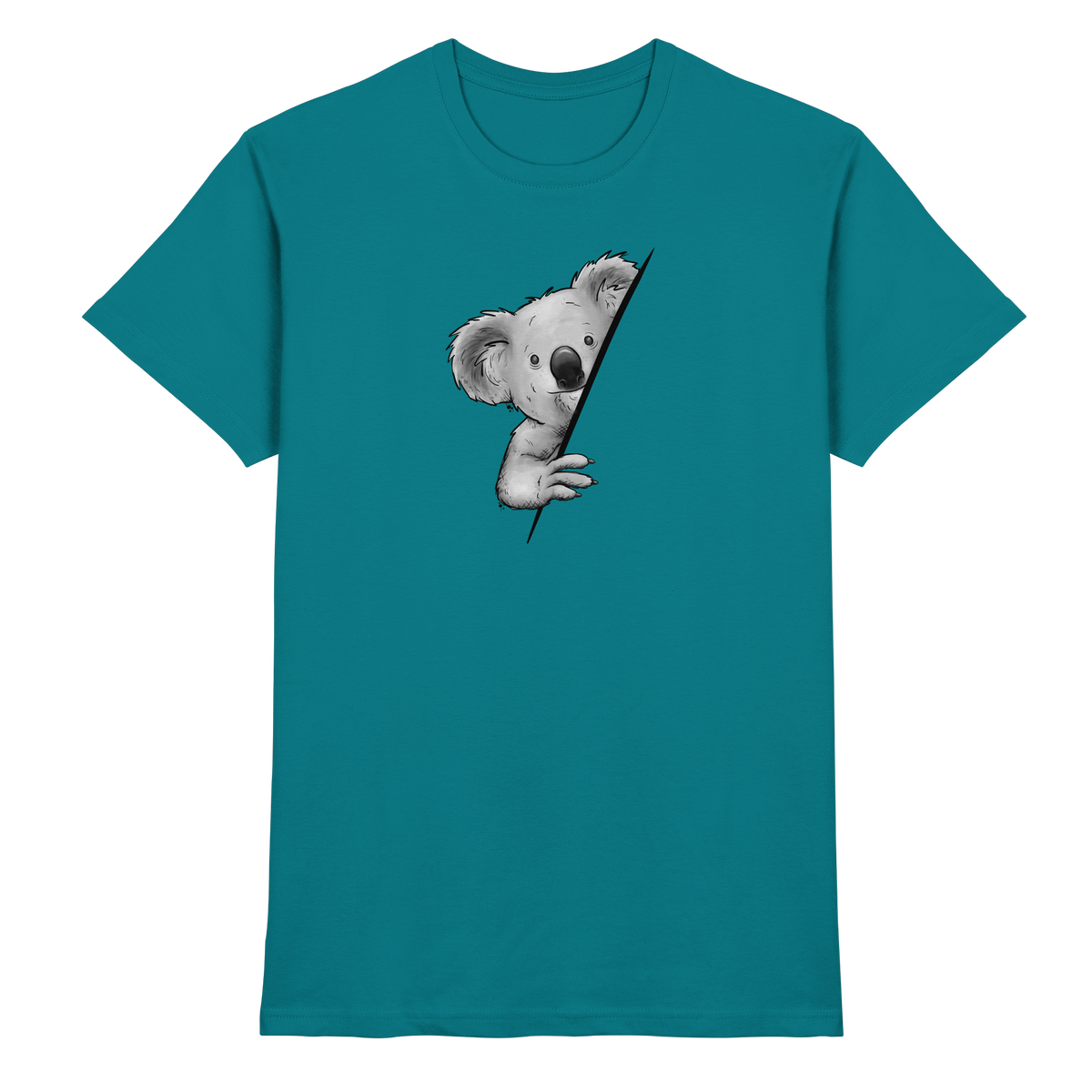 Koala Bär Illustration - Premium Shirt