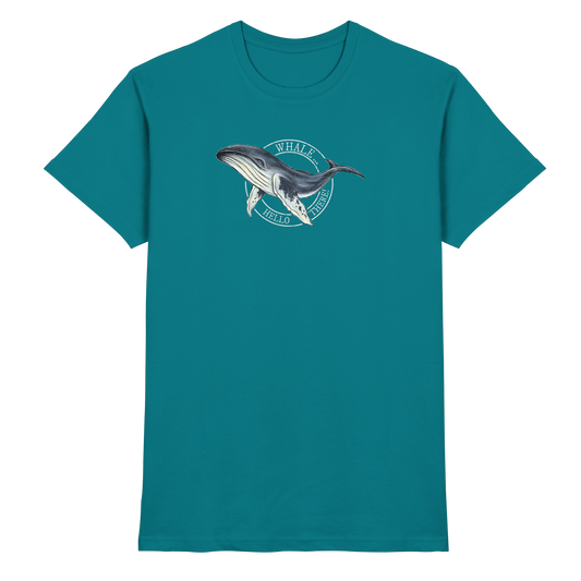 Whale, Hello There | Buckelwal - Premium Shirt