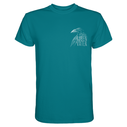 Rabenvater schwarzer Rabe Krähe - Premium Shirt