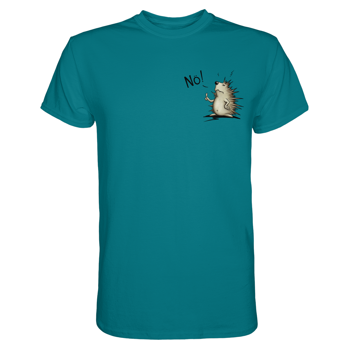 Nö! Grummeliger Igel - Premium Shirt