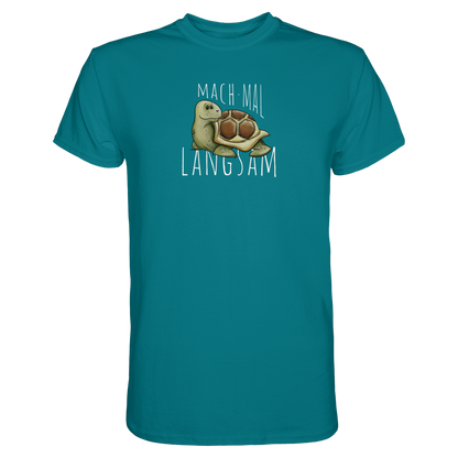 Mach mal langsam Schildkröte - Premium Shirt