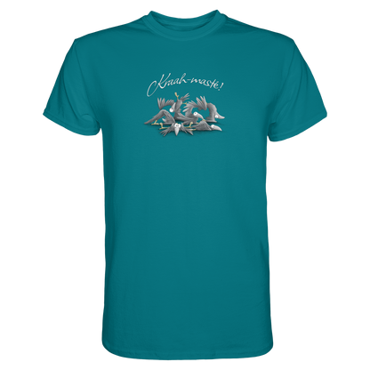 Kraah-masté! Yoga Raben Krähen - Premium Shirt