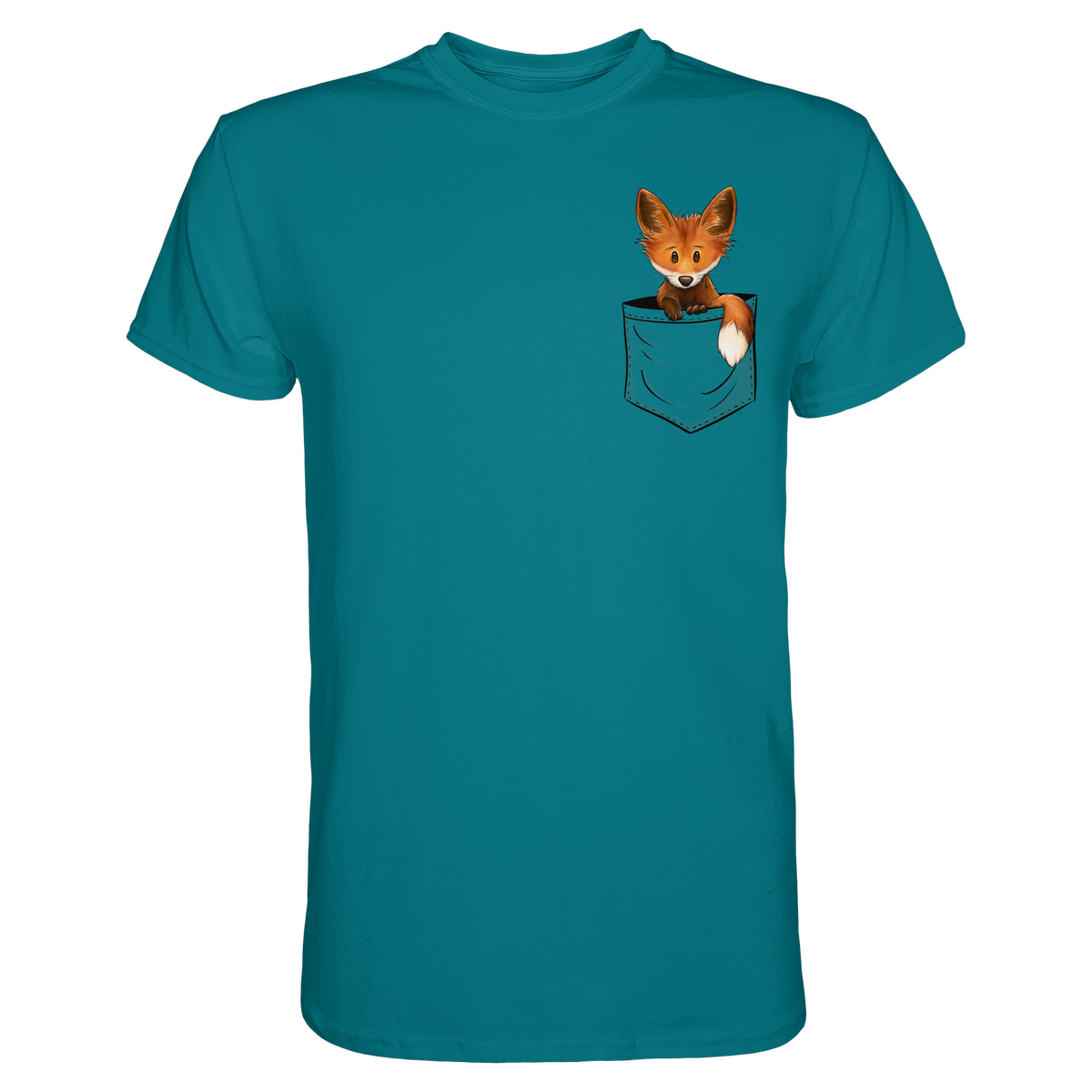 Funky Fuchs in der Tasche - Premium Shirt