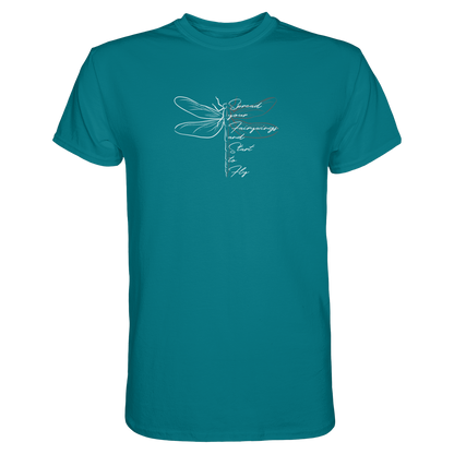Breite die Flügel aus und flieg los | Libelle - Premium Shirt