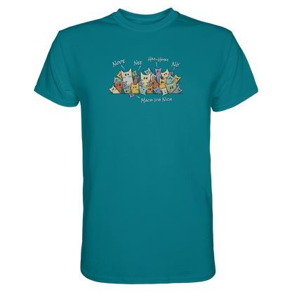 Nope, Nee, Nö Katzen - Premium Shirt