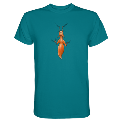 Rotes Eichhörnchen hängt ab - Premium Shirt