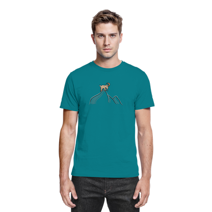 Ziegenbock in den Bergen - Premium Shirt