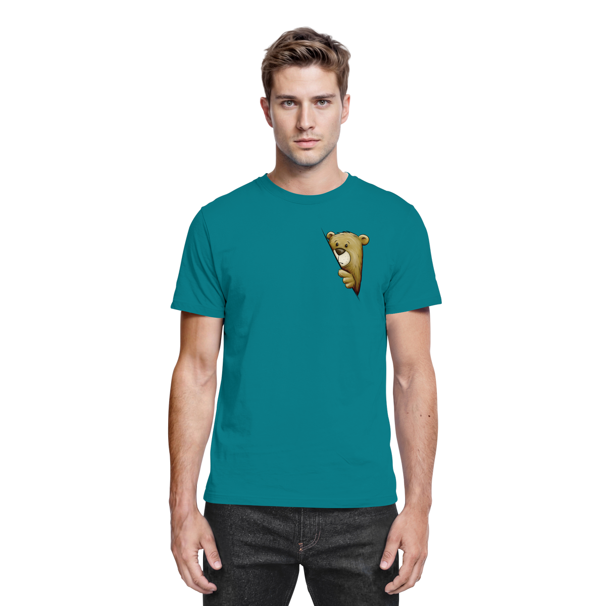 Funky Bär Illustration - Premium Shirt