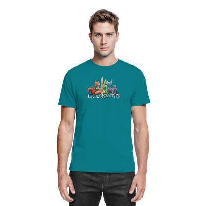 All Colors Matter! Regenbogen Tiere für Vielfalt - Premium Shirt