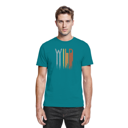 Wild Retro Schriftzug - Premium Shirt
