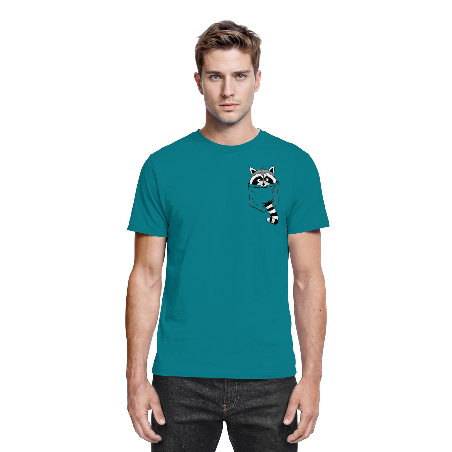 Waschbär in Deiner Tasche - Premium Shirt