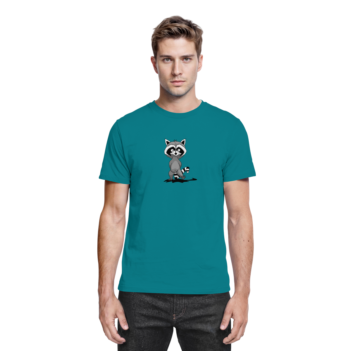 Frecher kleiner Waschbär - Premium Shirt