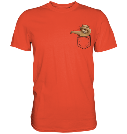 Dabbender Biber in Deiner Tasche - Premium Shirt