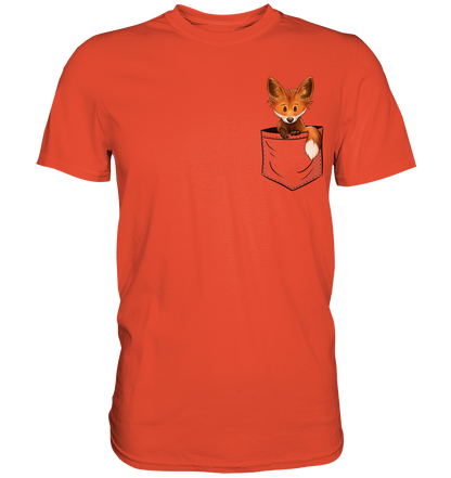 Funky Fuchs in der Tasche - Premium Shirt