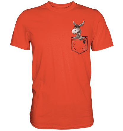 Bockiger Esel in Deiner Tasche - Premium Shirt