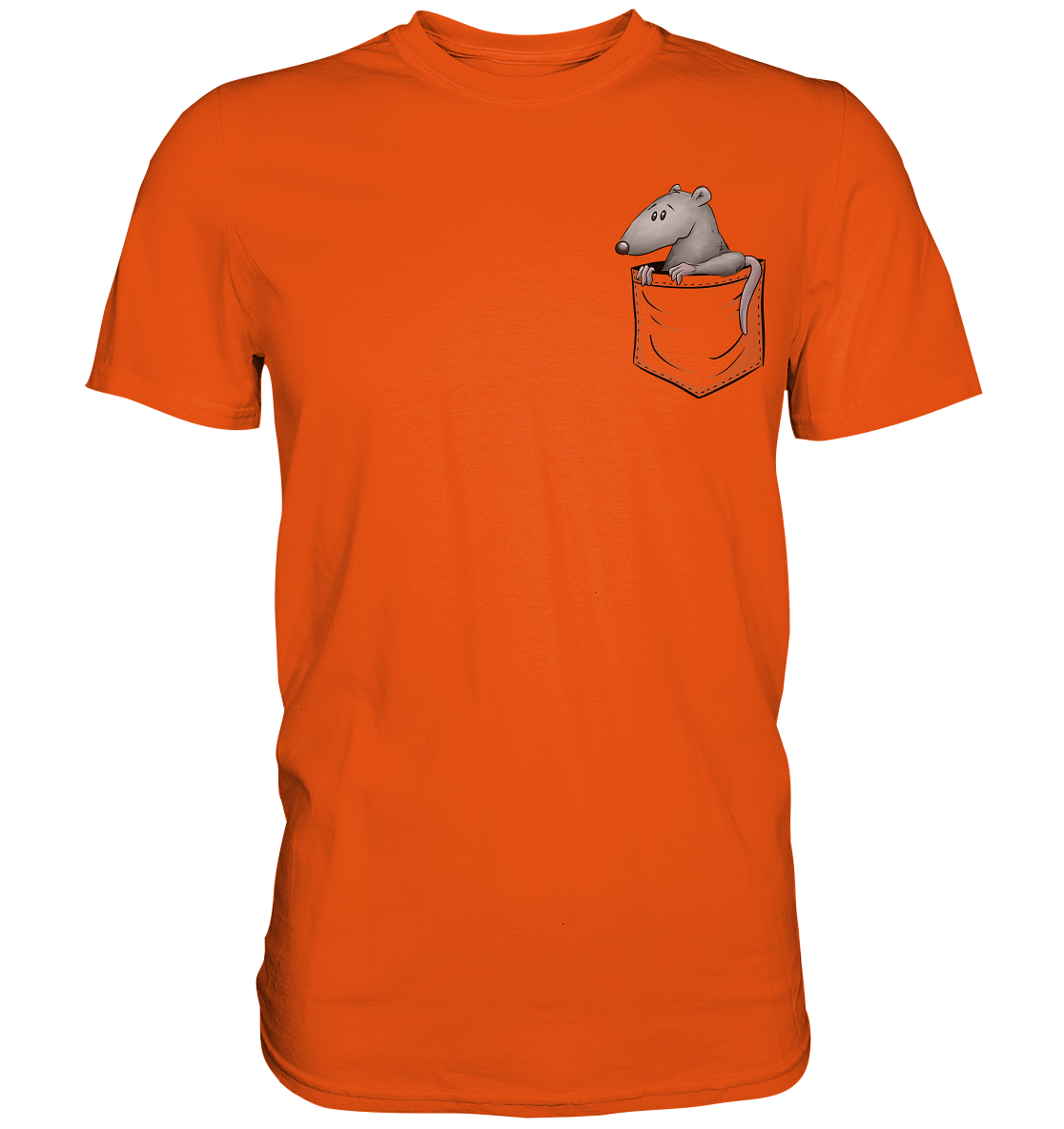 Kleine Ratte in der Tasche - Premium Shirt