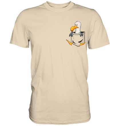 Kleine Möwe In Deiner Tasche - Premium Shirt