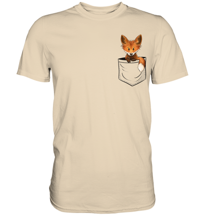 Funky Fuchs in der Tasche - Premium Shirt