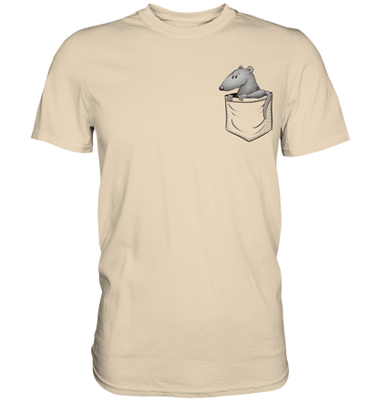 Kleine Ratte in der Tasche - Premium Shirt