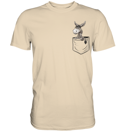 Bockiger Esel in Deiner Tasche - Premium Shirt