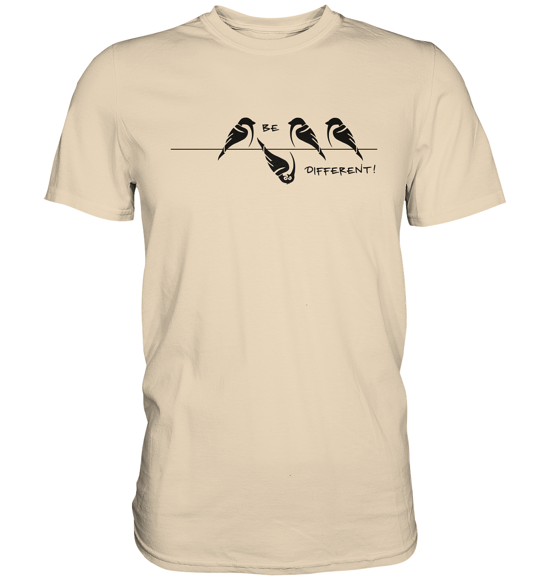 Sei anders, kleiner Spatz - Premium Shirt