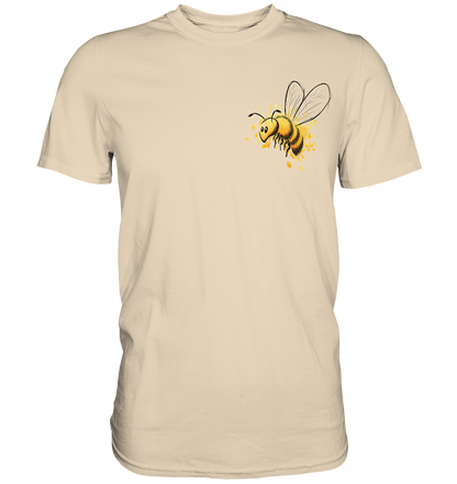 Lässige kleine Honig-Biene - Premium Shirt