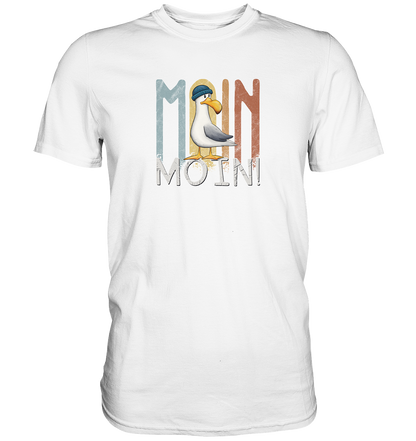 Moin Moin norddeutsche Möwe - Premium Shirt