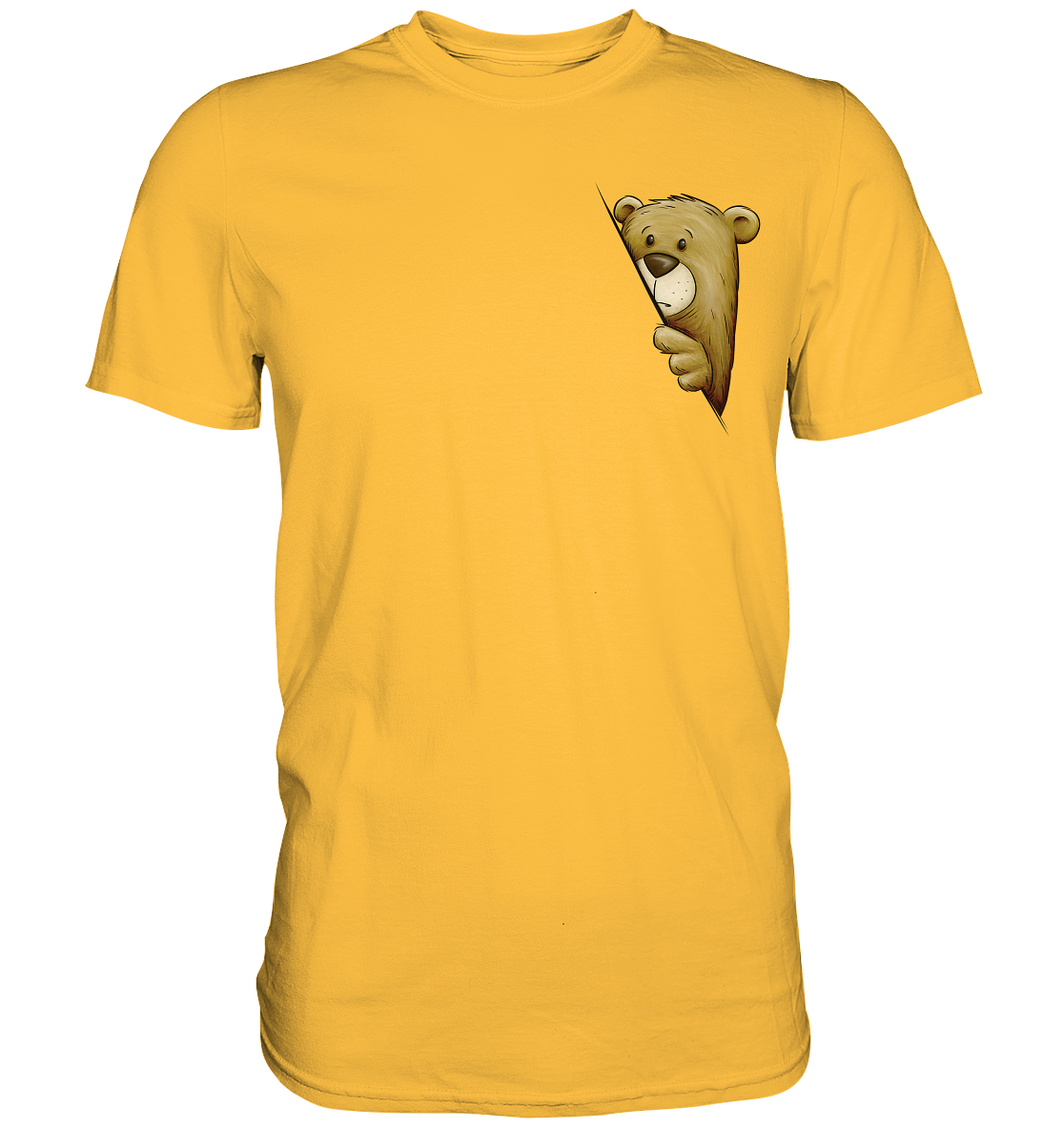 Funky Bär Illustration - Premium Shirt