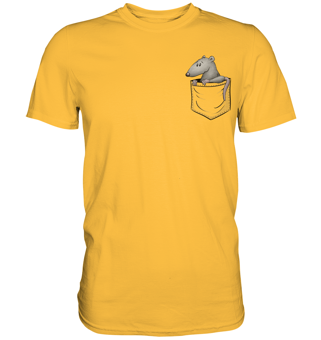 Kleine Ratte in der Tasche - Premium Shirt