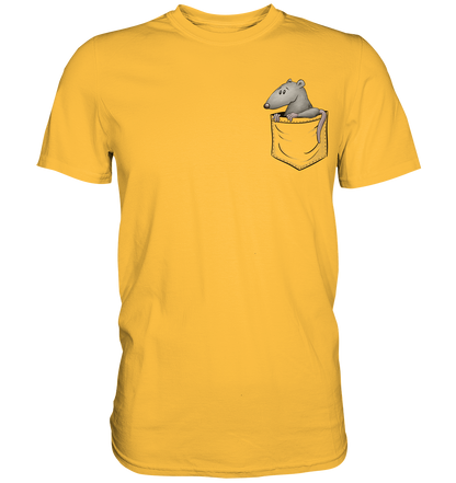 Kleine Ratte in der Tasche - Premium Shirt