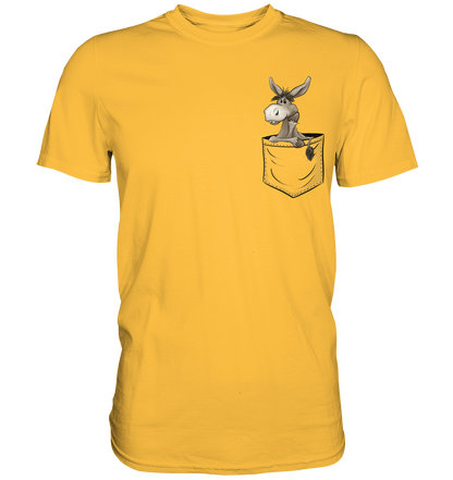Bockiger Esel in Deiner Tasche - Premium Shirt