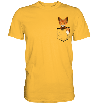 Funky Fuchs in der Tasche - Premium Shirt