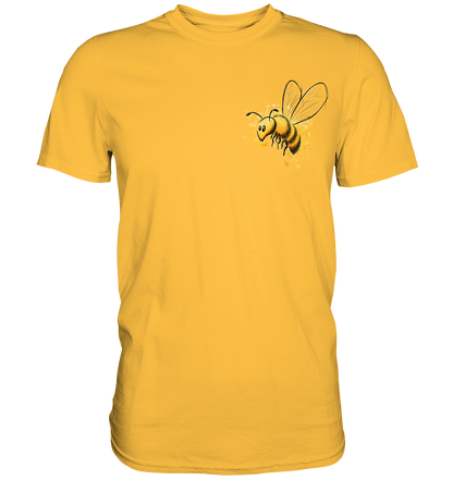Lässige kleine Honig-Biene - Premium Shirt