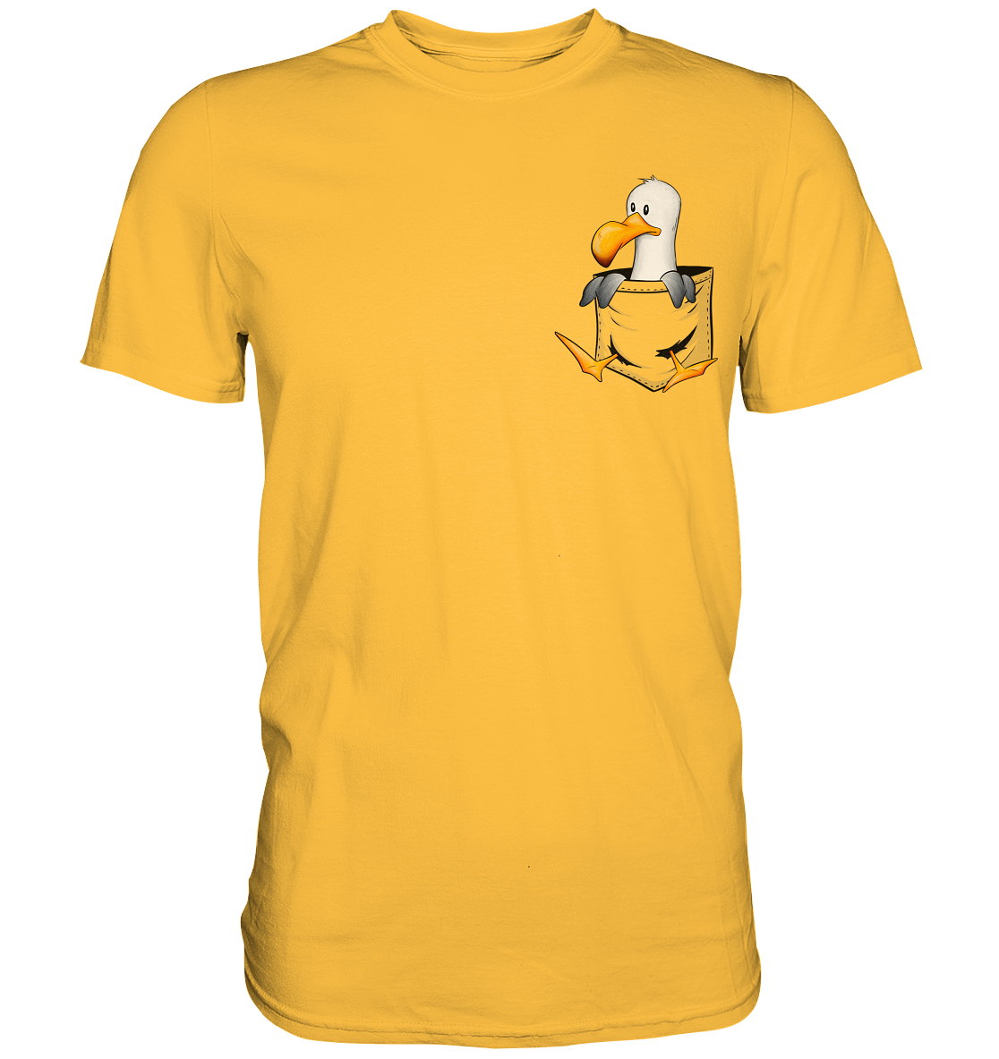 Kleine Möwe In Deiner Tasche - Premium Shirt