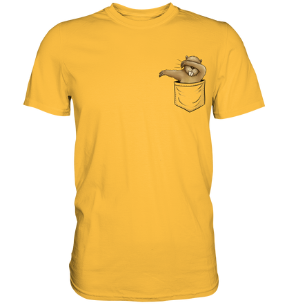 Dabbender Biber in Deiner Tasche - Premium Shirt