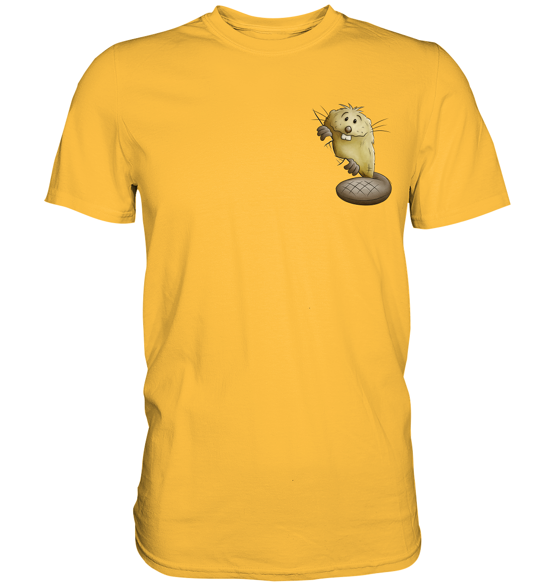 Lustiger frecher Biber - Premium Shirt