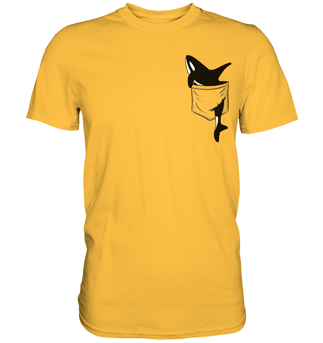 Orca In Deiner Tasche - Premium Shirt
