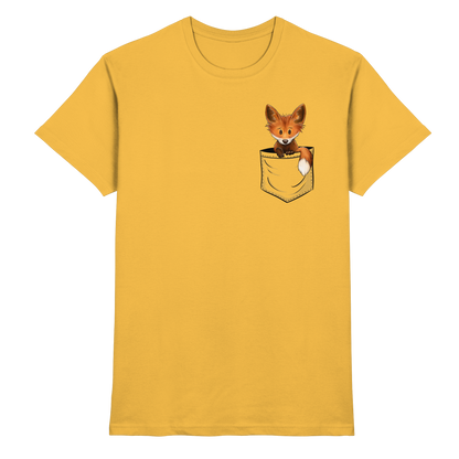 Funky Fuchs in der Tasche - Premium Shirt