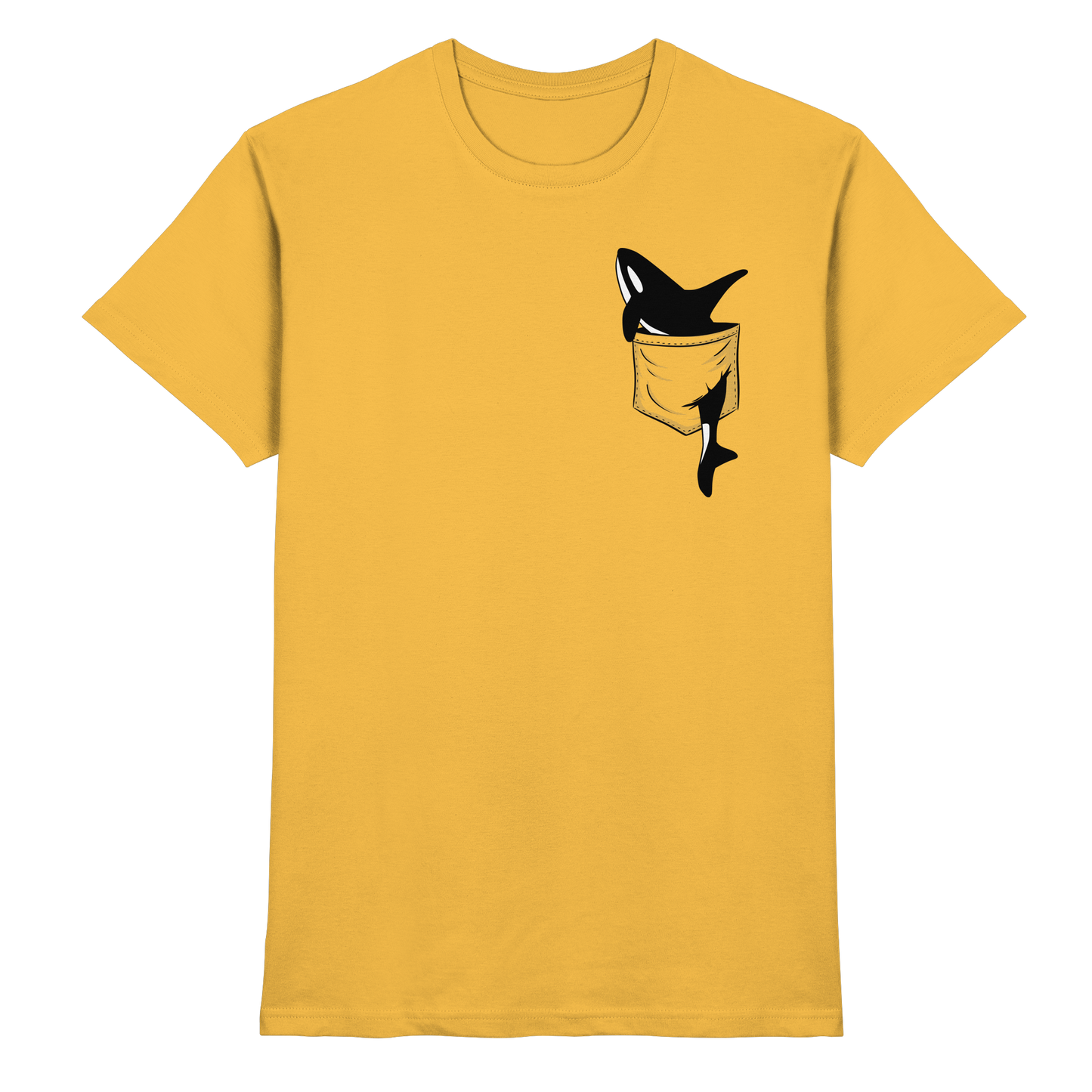 Orca In Deiner Tasche - Premium Shirt