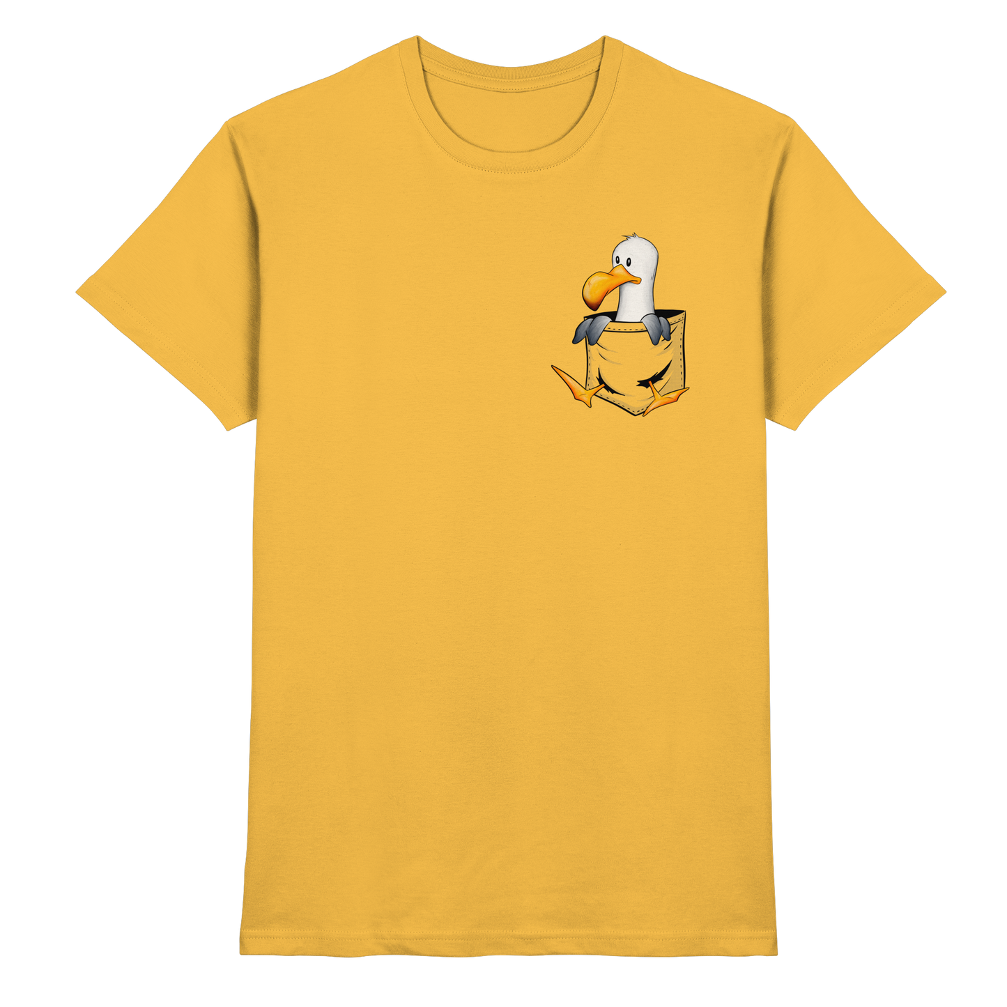 Kleine Möwe In Deiner Tasche - Premium Shirt