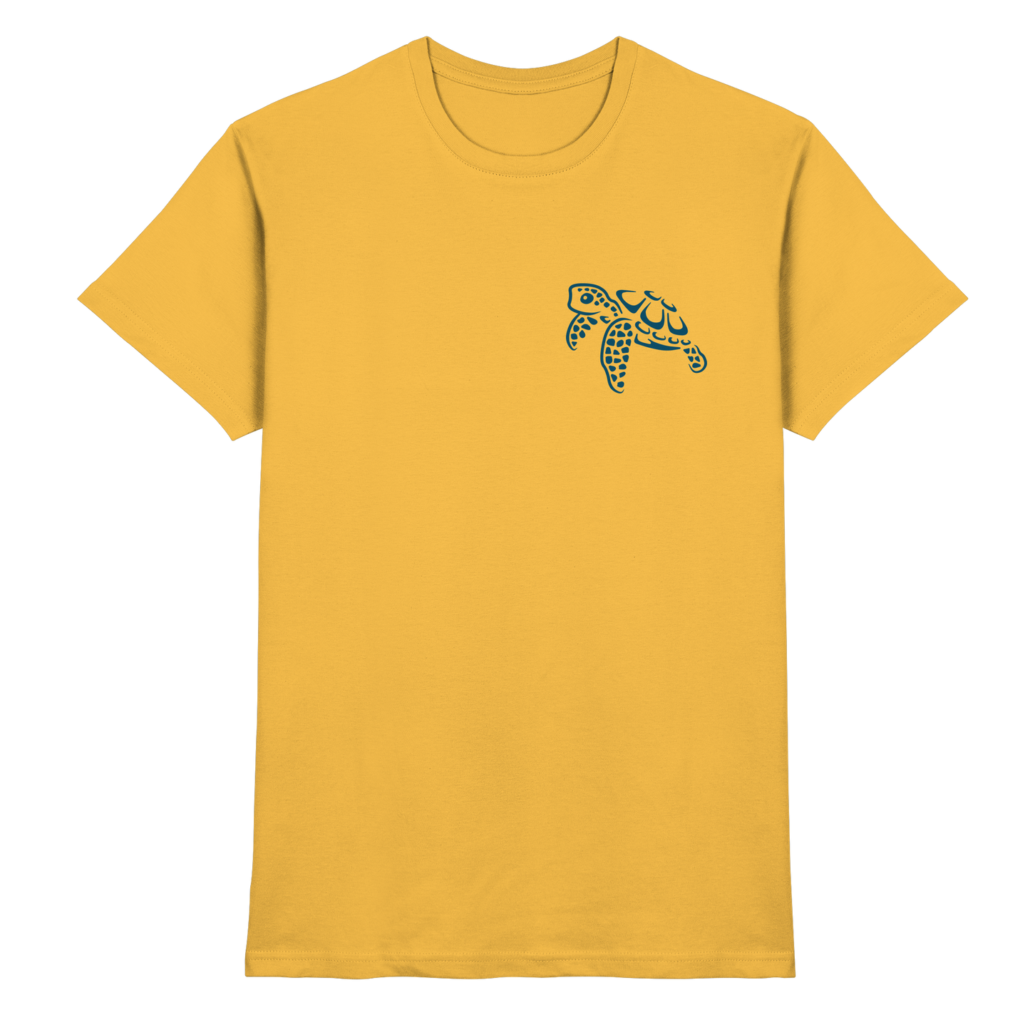 Lässig lustige Wasserschildkröte - Premium Shirt