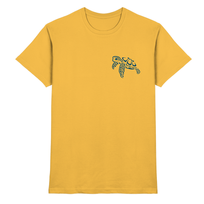 Lässig lustige Wasserschildkröte - Premium Shirt