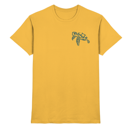 Lässig lustige Wasserschildkröte - Premium Shirt