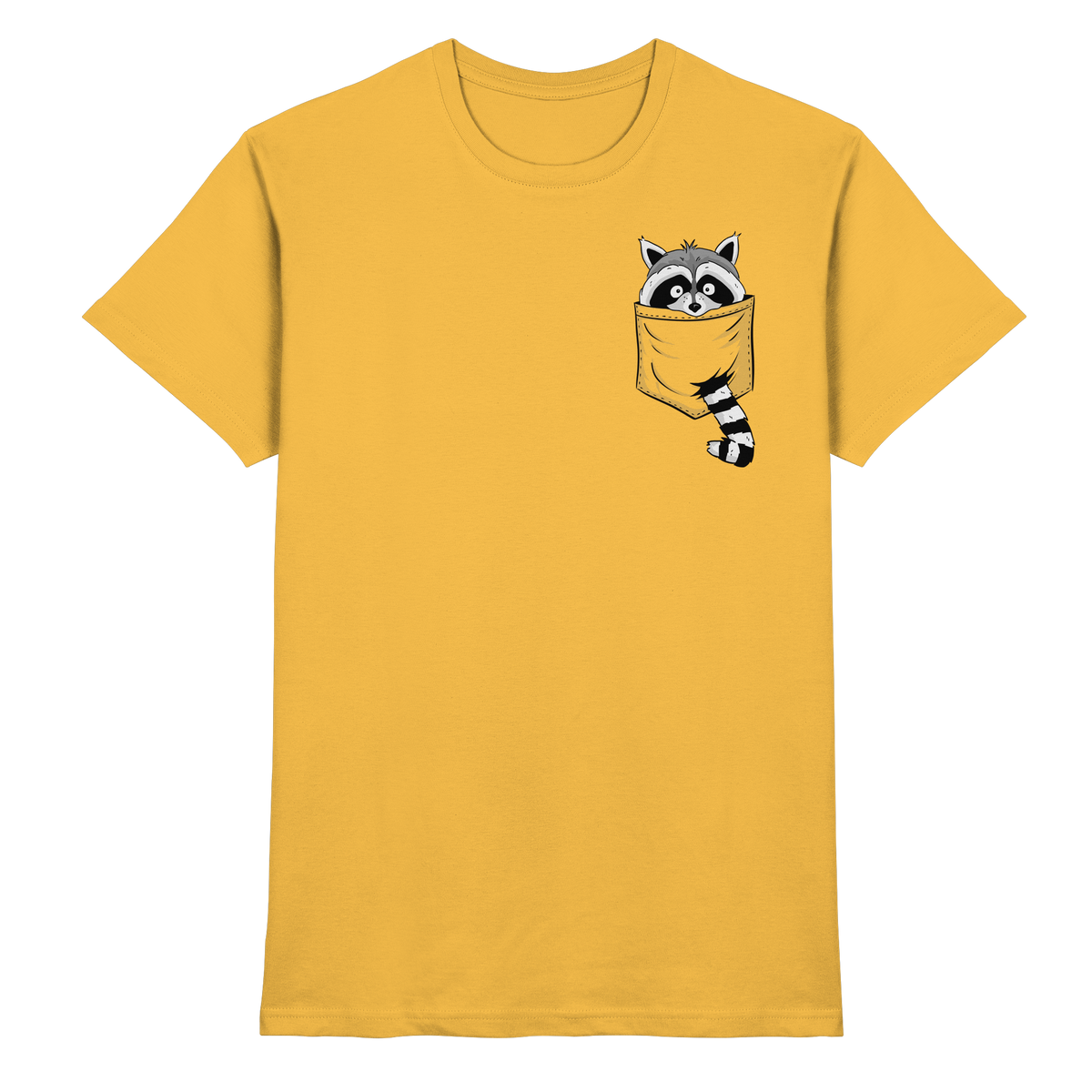 Waschbär in Deiner Tasche - Premium Shirt