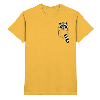 Waschbär in Deiner Tasche - Premium Shirt