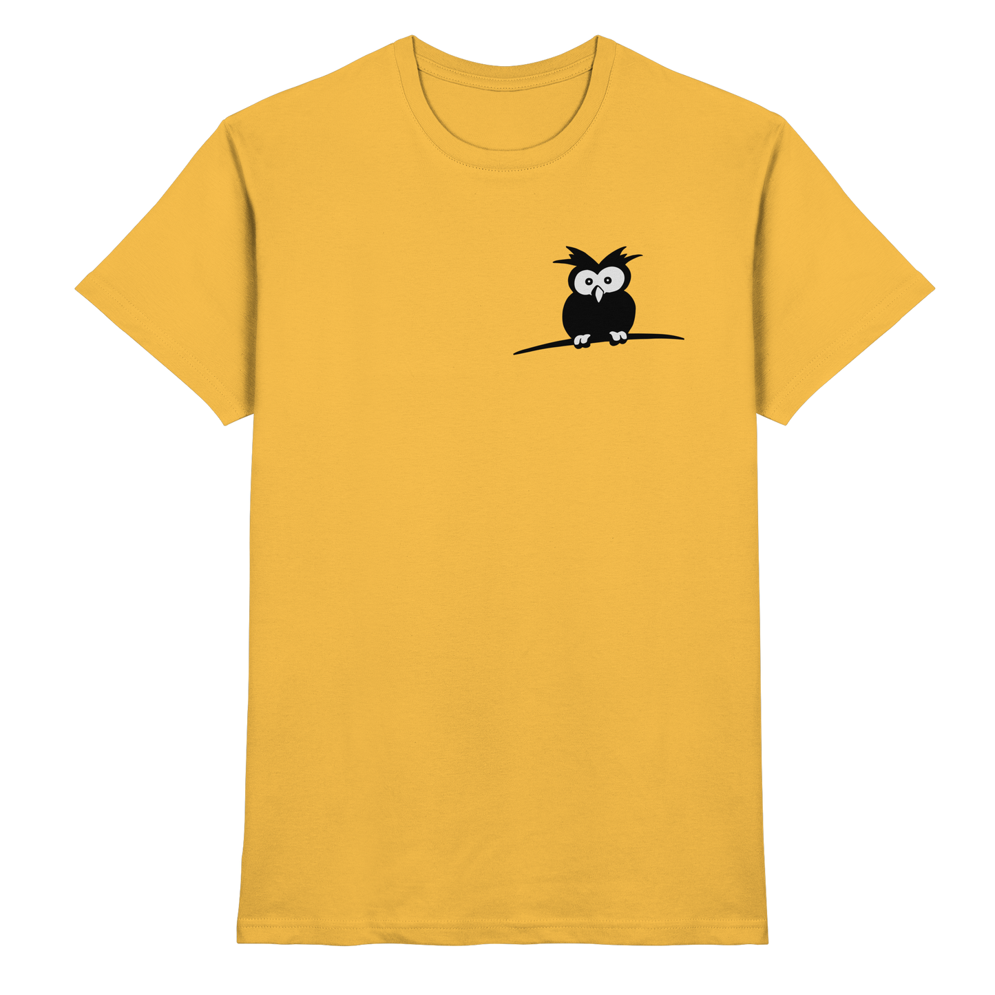 Kleine struppige Eule - Premium Shirt